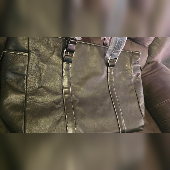 BENTLEY Large Black Leather tote bag - Picture 3 of 15